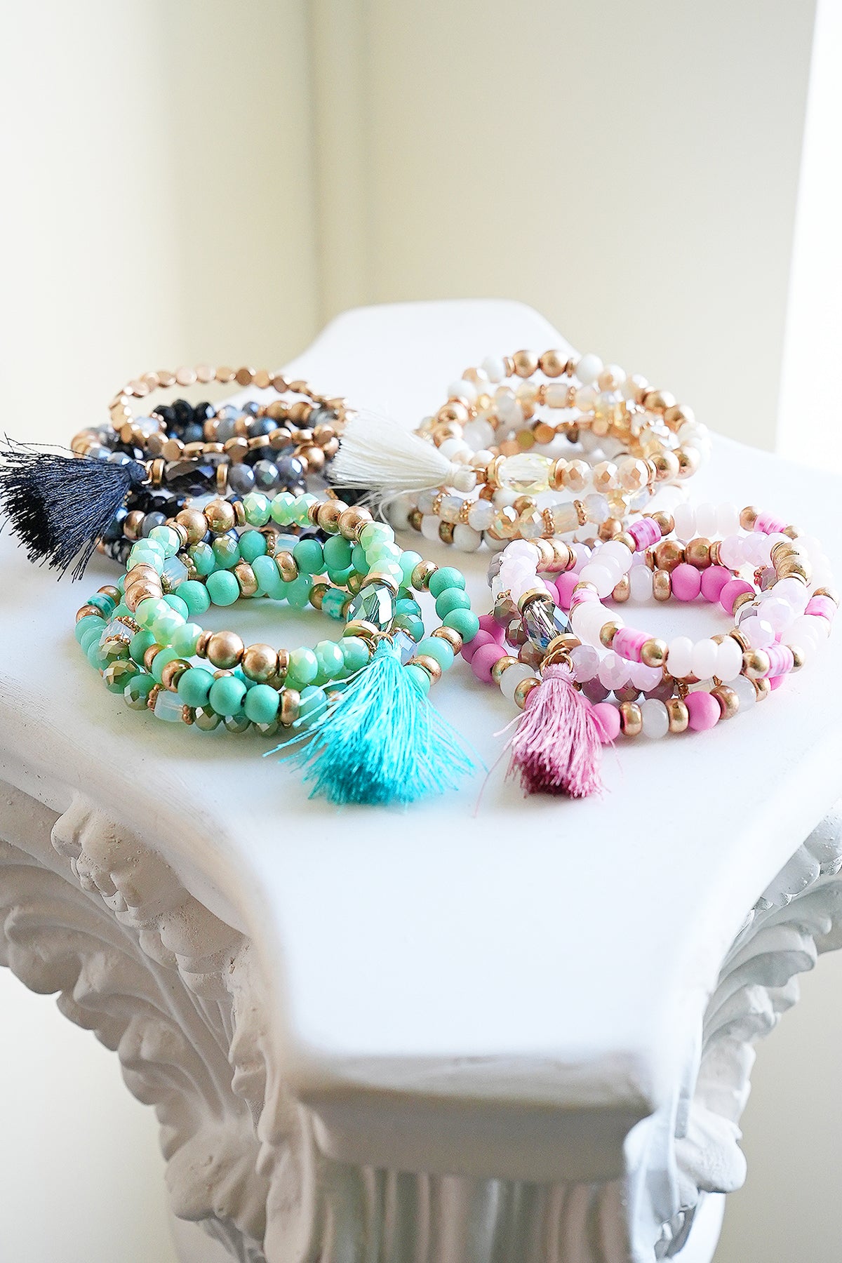 seed bead bracelet set – Marlyn Schiff, LLC